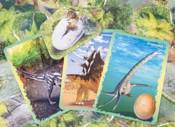 Etsi ja löydä Dinosaurus lautapeli
