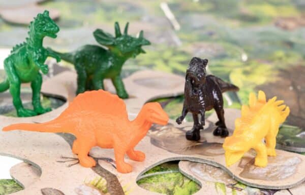 Etsi ja löydä Dinosaurus lautapeli