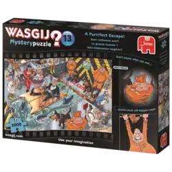 Wasgij? Mystery 13 palapeli A Purrrfect Escape!