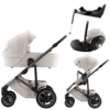 Britax Römer Smile 5Z Starttipaketti Soft taupe lux Baby-Safe PRO turvakaukalolla ja Vario base jalustalla-muksumassi.fi