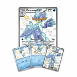 Pokémon TCG: Scarlet & Violet-Paldean Fates Quaquaval ex Premium Collection