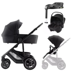 Britax Smile 5Z starttipaketti (Baby-Safe Core turvakaukalolla) Style carbon black-muksumassi.fi