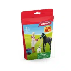 Schleich Pocket Set varsan hoitosetti