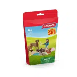 Schleich Pocket Set Piknik retki Lisan kanssa