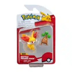 Pokémon Battle Figure Fennekin and Bonsly-muksumassi.fi