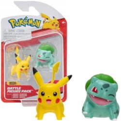 Pokémon Battle Figure Pikachu and Bulbasaur-muksumassi.fi