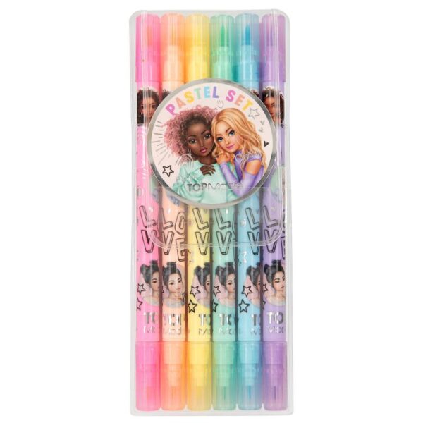 TOPModel Pastellitussit, 6 kpl