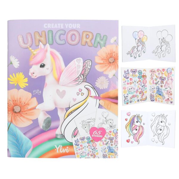 Ylvi Unicorn Värityskirja