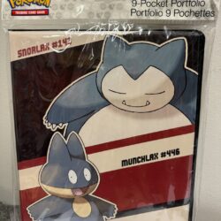 Pokémon keräilykorttikansio säilytystaskuille A4 Snorlax-muksumassi.fi