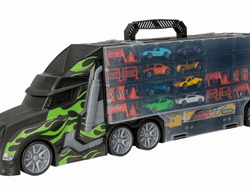 TEAMSTERZ Metro City Autonkuljetusauto ja 8 metalliautoa