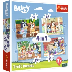 Trefl Bluey 4in1 Palapeli-muksumassi.fi