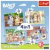 Trefl Bluey 4in1 Palapeli