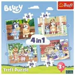 Trefl Bluey 4in1 Palapeli