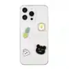 ONSALA Koristeet Pimp Your Phone Metalli Ja Muovi 4 Kpl 17 ONSALA Koristeet Pimp Your Phone