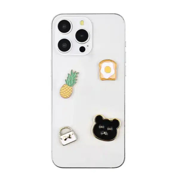 ONSALA Koristeet Pimp Your Phone Metalli Ja Muovi 4 Kpl 8 ONSALA Koristeet Pimp Your Phone