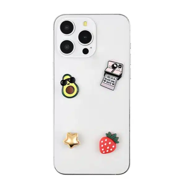 ONSALA Koristeet Pimp Your Phone Metalli Ja Muovi 4 Kpl 20 ONSALA Koristeet Pimp Your Phone