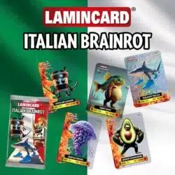 Italian Brainrot Collectible Cards 5 Pack Asst.