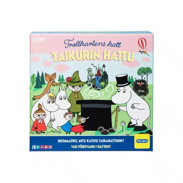 Muumi Taikurin hattu -muistipeli-muksumassi.fi