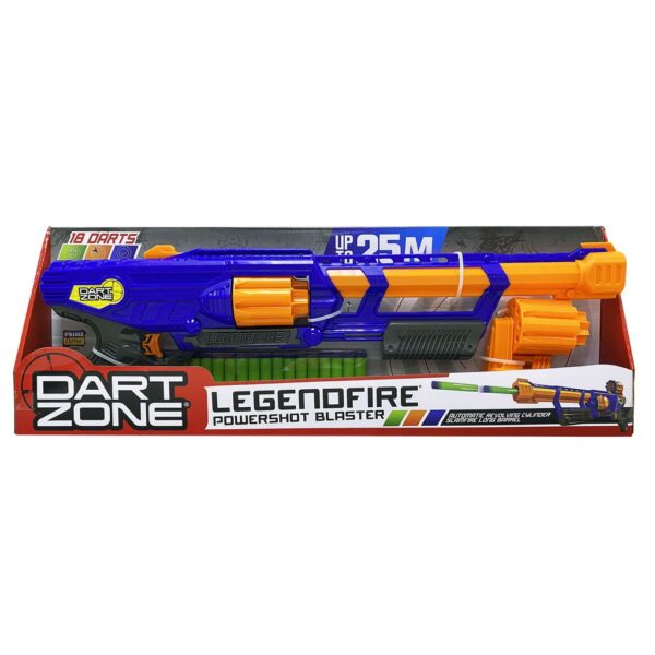 Dart Zone Legendfire Powershot Vaahtonuoliase-muksumassi.fi