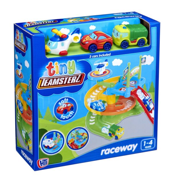 Tiny teamsterz raceway ja 3 pikkuautoa-muksumassi.fi