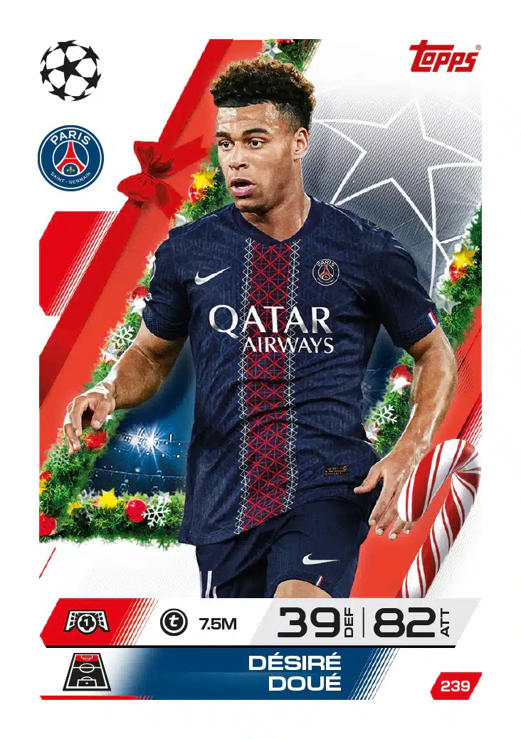 Match Attax Joulukalenteri jalkapallokortit 2025/26 - Image 2