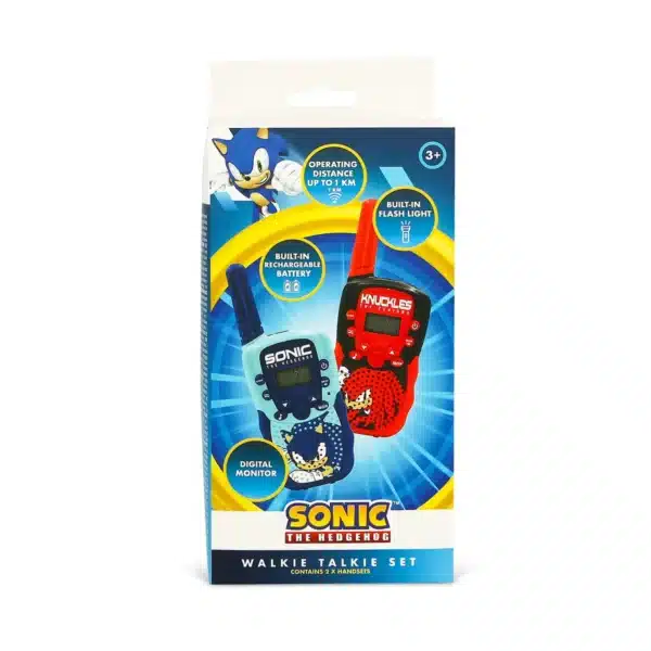 Radiopuhelin Walkie Talkie Sonic the Hedgehog-muksumassi.fi
