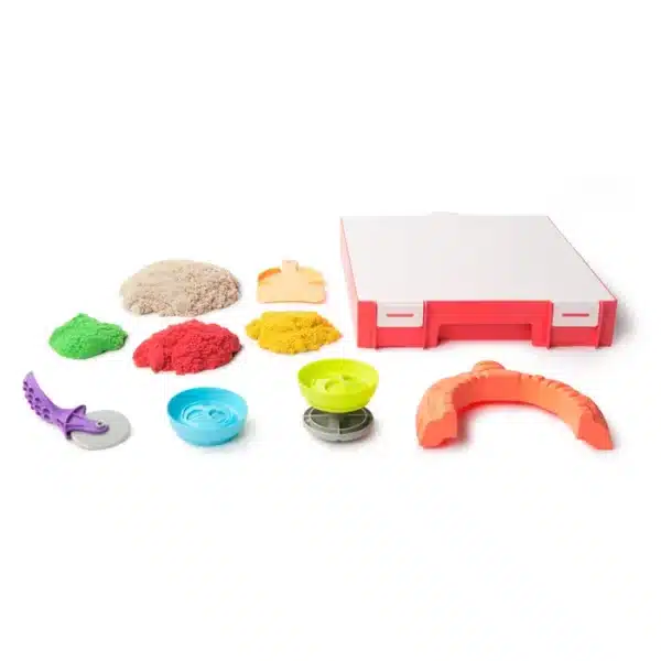 Kinetic Sand taikahiekka pizza leikkisetti 3 Kinetic Sand taikahiekka pizza leikkisetti - Image 3