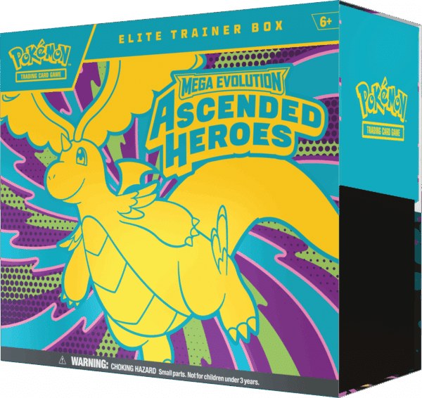Pokémon TCG: Mega evolution 2.5 Ascended Heroes - Elite trainer box-muksumassi.fi
