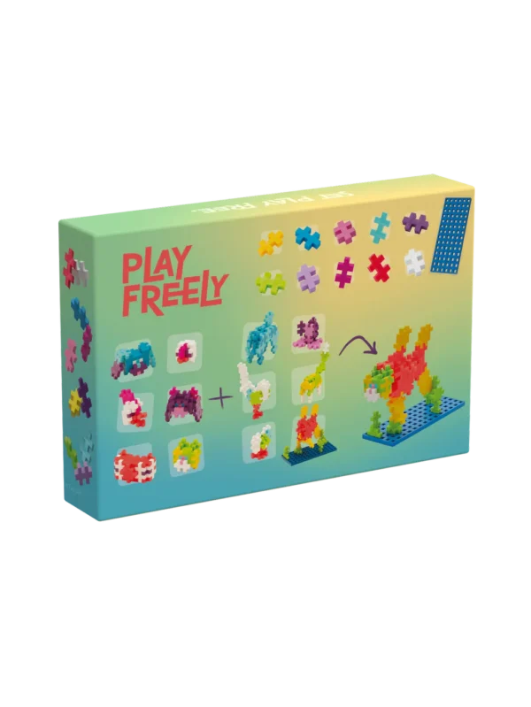 Plus-Plus Learn to build Pets-paketti 250 palaa 5 Plus-Plus Learn to build Pets-muksumassi.fi