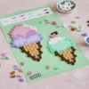 Plus-Plus Puzzle By Number Ice Cream Cones 250 palaa - Thumbnail Image 5