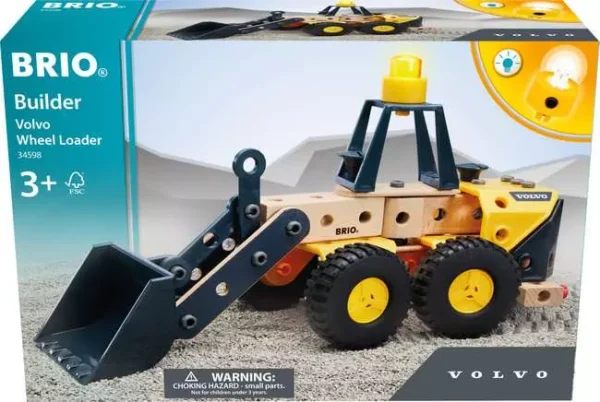 Brio Builder Volvo pyöräkuormaaja 15 Brio Builder Volvo pyöräkuormaaja-muksumassi.fi