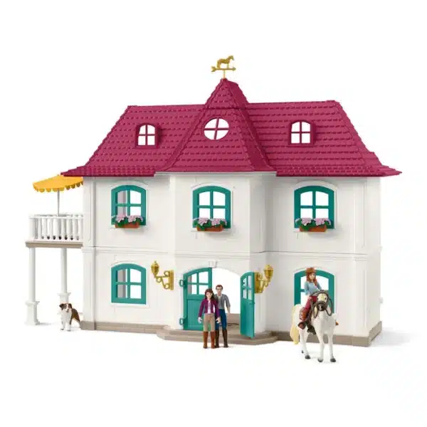 Schleich Horse Club Lakeside kartano ja talli 42706 18 Schleich Horse Club Lakeside kartano ja talli 42706