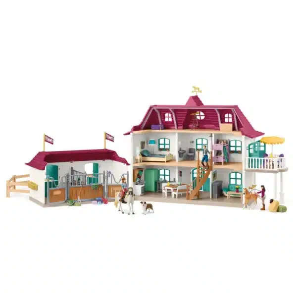 Schleich Horse Club Lakeside kartano ja talli 42706 4 Schleich Horse Club Lakeside kartano ja talli 42706 - Image 4