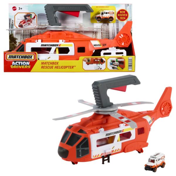 Matchbox Pelastushelikopteri