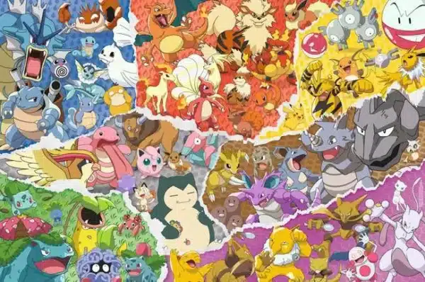 Ravensburger Pokemon -palapeli 5000 palaa 12 Ravensburger Pokemon -palapeli 5000 palaa