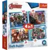 Trefl 4 in 1 Avengers palapeli - Thumbnail Image 2