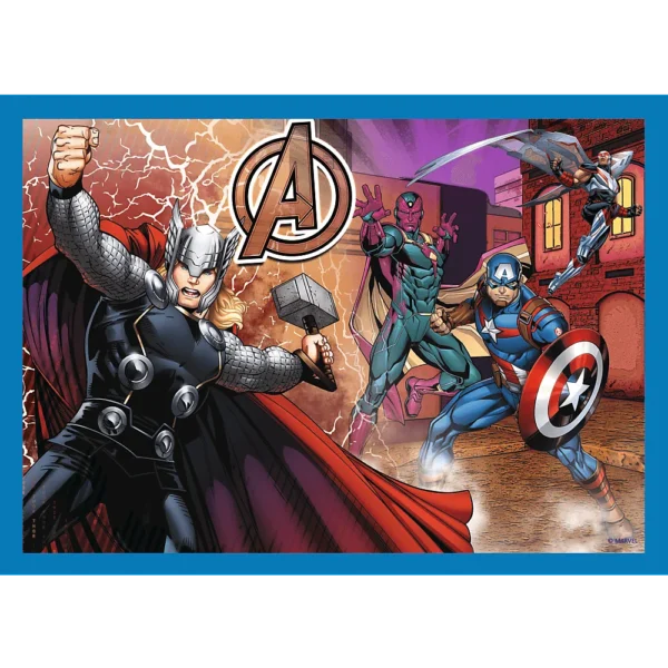 Trefl 4 in 1 Avengers palapeli - Image 4
