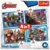 Trefl 4 in 1 Avengers palapeli-muksumassi.fi