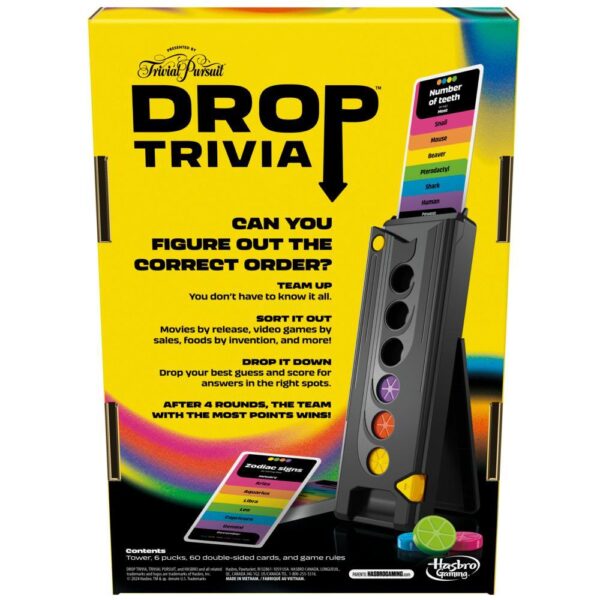 Trivial Pursuit Drop Trivia -partypeli - Image 3