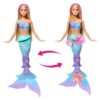 Barbie Flower Magic Mermaid merenneitonukke-muksumassi.fi