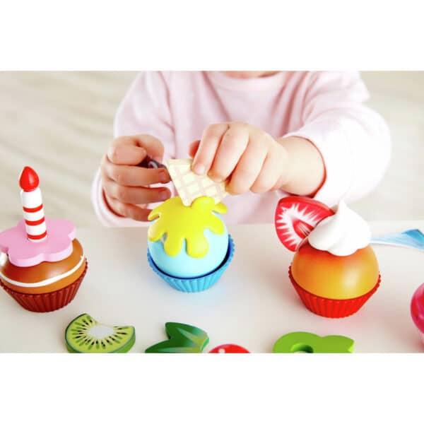 Hape Cupcakes pienet leivokset-muksumassi.fi