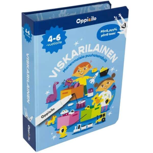 Oppi&ilo Viskarilainen puuhakorttikirja