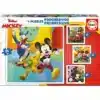 Educa Disney Mickey 4 in 1 palapeli-muksumassi.fi