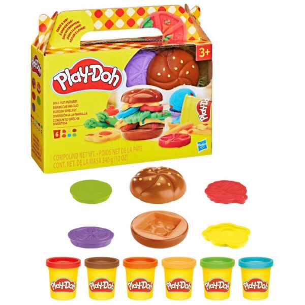 Play-doh hampurilaisleikkisetti