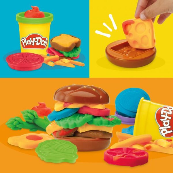 Play-doh hampurilaisleikkisetti 2