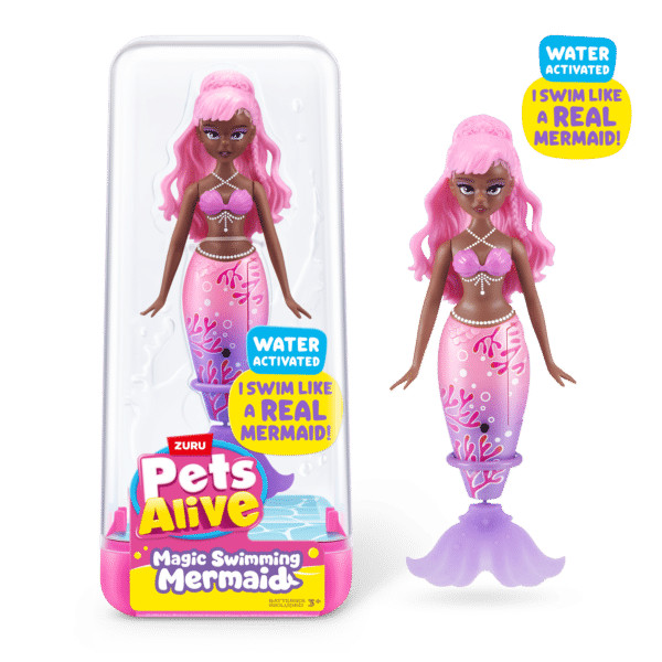 ZURU Pets Alive Magic Swimming Mermaid Merenneito - Image 4