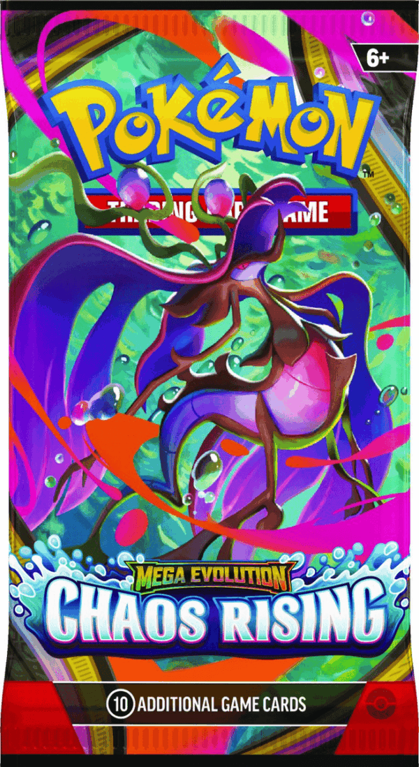 Pokemon Mega Evolution 4 Chaos Rising Booster Pack-muksumassi.fi