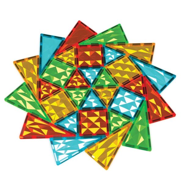 GEOMAG MAGNETIC TILES GEMS 100 PCS - Image 4