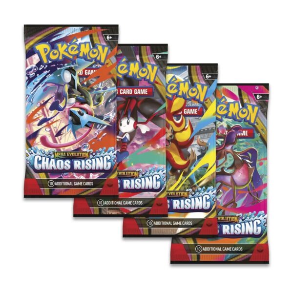 Pokemon Mega Evolution 4 Chaos Rising Booster Pack-muksumassi.fi