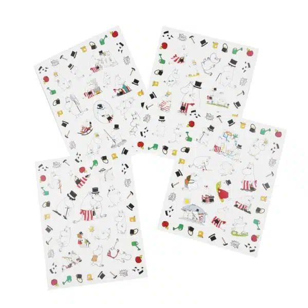 Moomin and Family Tarrat 180pcs 10 Moomin and Family Tarrat 180pcs